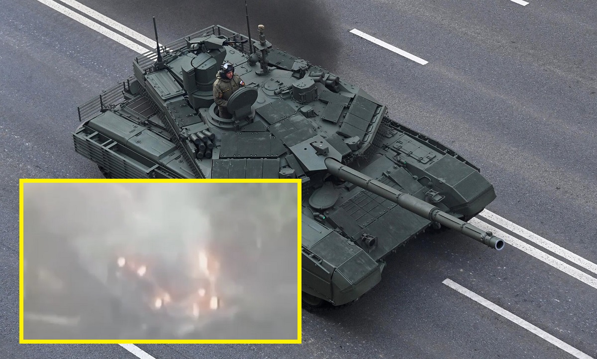 Ukrainska FPV-drönare kunde förstöra Rysslands mest avancerade T-90M stridsvagn för 500 dollar, värt upp till 4,5 miljoner dollar