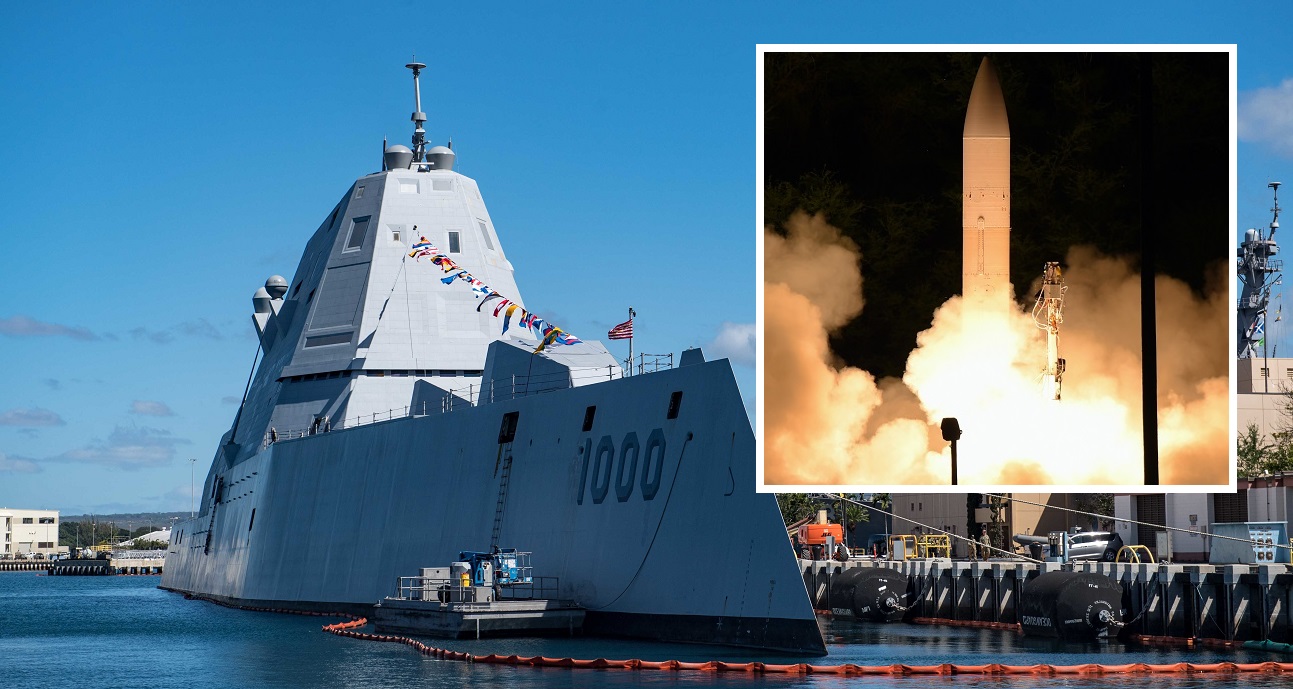 Lockheed Martin fick 315 miljoner dollar för att utveckla ett icke-nukleärt hypersoniskt konventionellt snabbinsatsvapen för Zumwalt-jagare och Virginia Block V kärnkraftsdrivna ubåtar