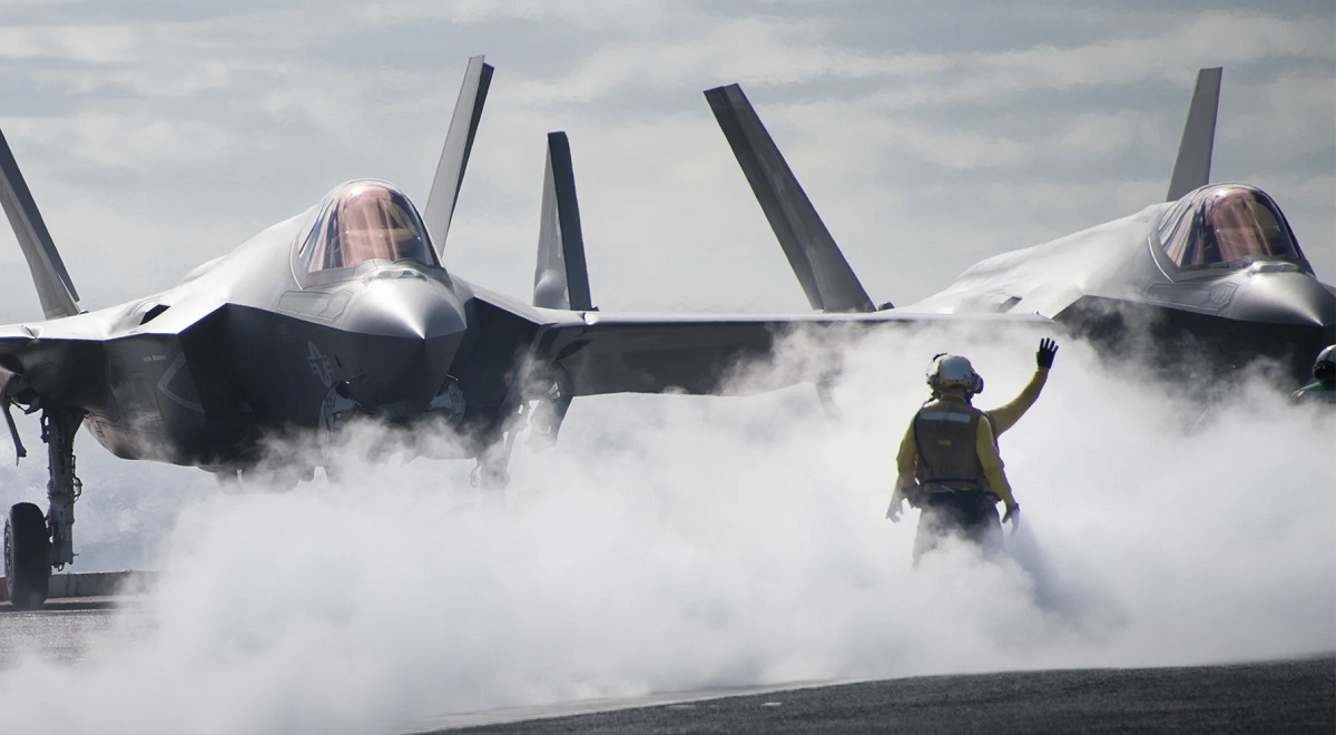 Australien, Japan och USA genomför en gemensam övning med stridsflygplanet F-35 Lightning II