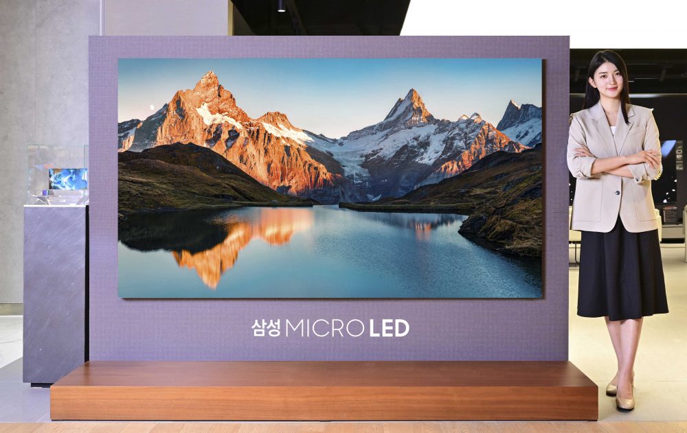 Samsung har börjat sälja en enorm Micro LED-skärm-TV värd mer än 100 000 USD och fler gåvor är att vänta