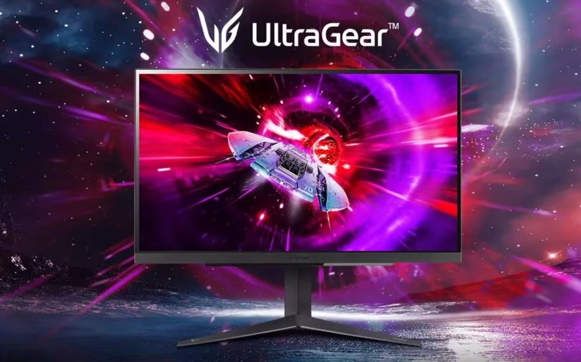 LG UltraGear 27GR83Q-B - QHD IPS-spelskärm med 240 Hz bildfrekvens, AMD FreeSync Premium och NVIDIA G-SYNC för 500 USD