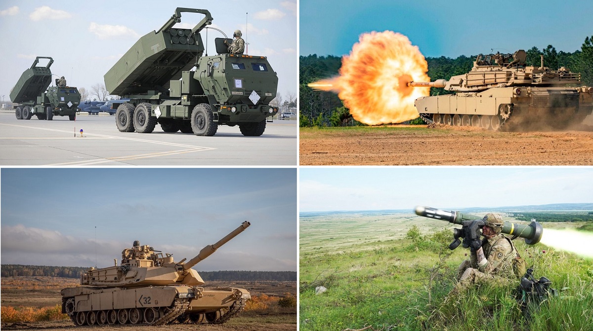 Abrams stridsvagnar, M142 HIMARS raketgevär och Javelin anti-tanksystem - USA tillkännager ett stödpaket på 1 miljard USD till Ukraina
