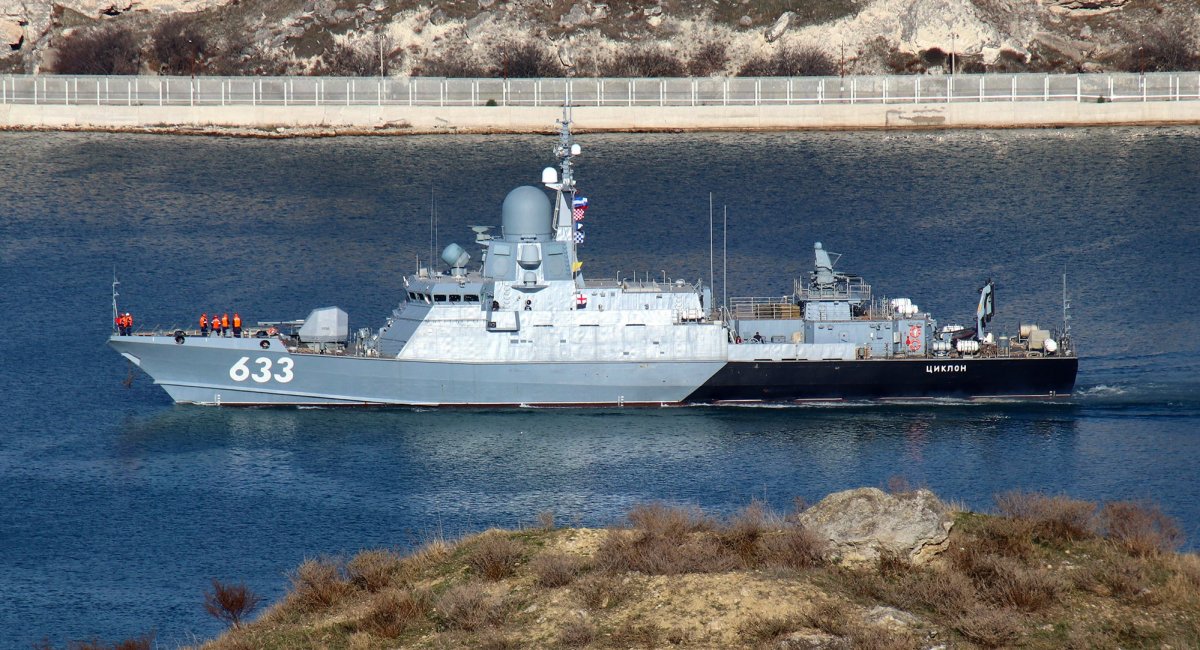Ryssarna har placerat ett Tsiklon-fartyg från 2023, som kan bära Kalibr- och Onyx-missiler, i Svarta havet, men det kan inte avfyra raketer