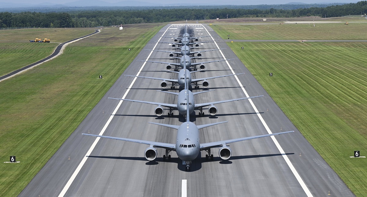 Boeing återupptar leveranserna av KC-46 Pegasus tankflygplan efter problem med bränsletanken