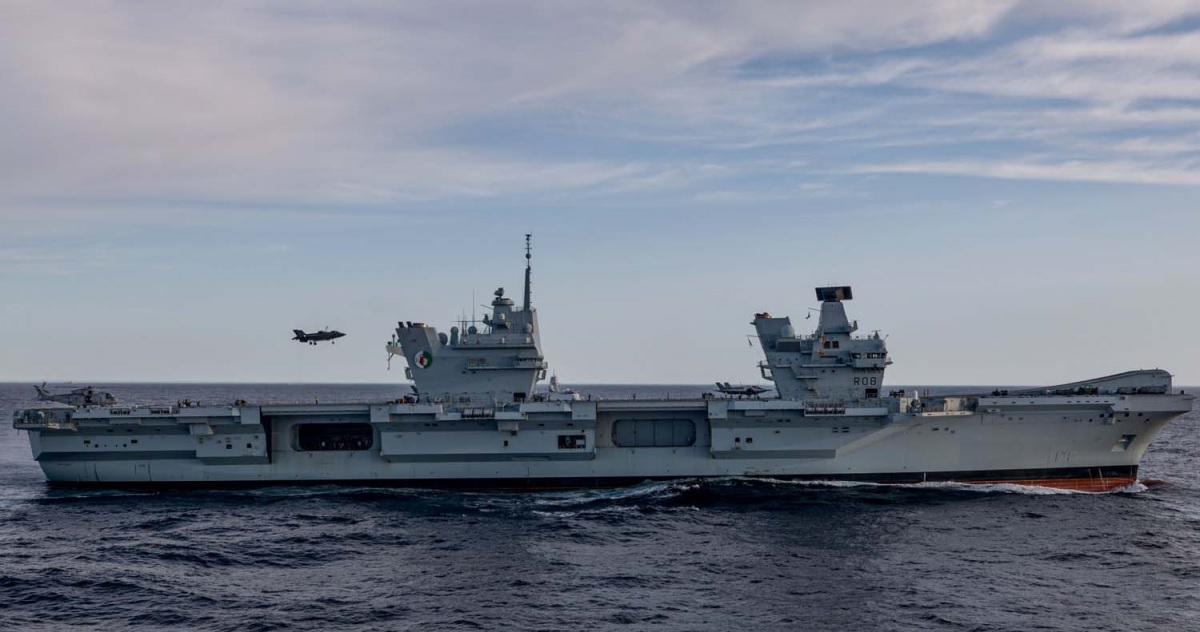 Flaggskeppet HMS Queen Elizabeth, med femte generationens stridsflygplan F-35 Lightning II, genomförde framgångsrikt en serie simulerade stridsuppdrag utanför Norges kust