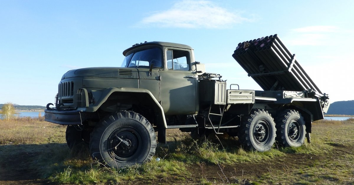 HIMARS förstörde en 9P138-avfyrningsramp för det sällsynta Grad-1-multipelraket-systemet med en precisionsattack