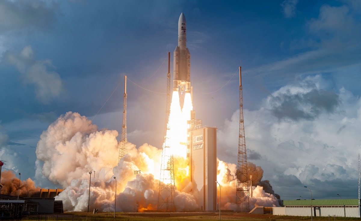 I morgon sker den sista uppskjutningen av Ariane 5, som har flugit 116 uppdrag i rymden sedan 1996