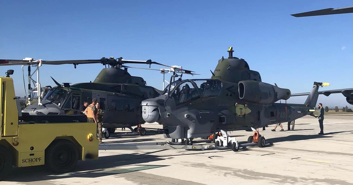 Bell har levererat en tredje omgång AH-1Z Viper och UH-1Y Venom militärhelikoptrar till Tjeckien för att ersätta Mi-24/35 och Mi-17/171 som överfördes till Ukraina
