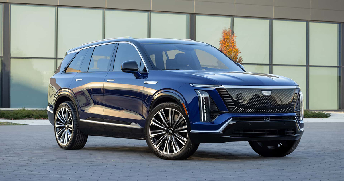 Cadillac Vistiq: en elektrisk premium-SUV med en räckvidd på 480 kilometer och ett pris från 78 790 dollar