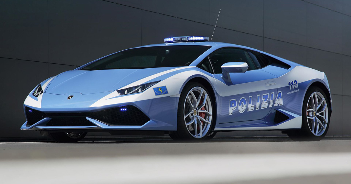 Två decennier tillsammans: firar 20 år av samarbete mellan Lamborghini och den italienska polisen