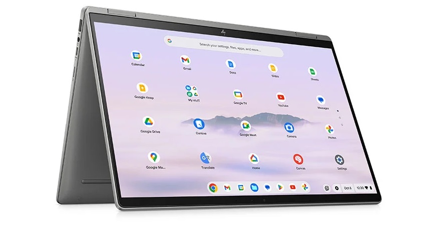 HP Chromebook Plus x360 - Intel Core i5-chip, Iris Xe-grafik, pekskärm och stöd för stylus, pris från $700