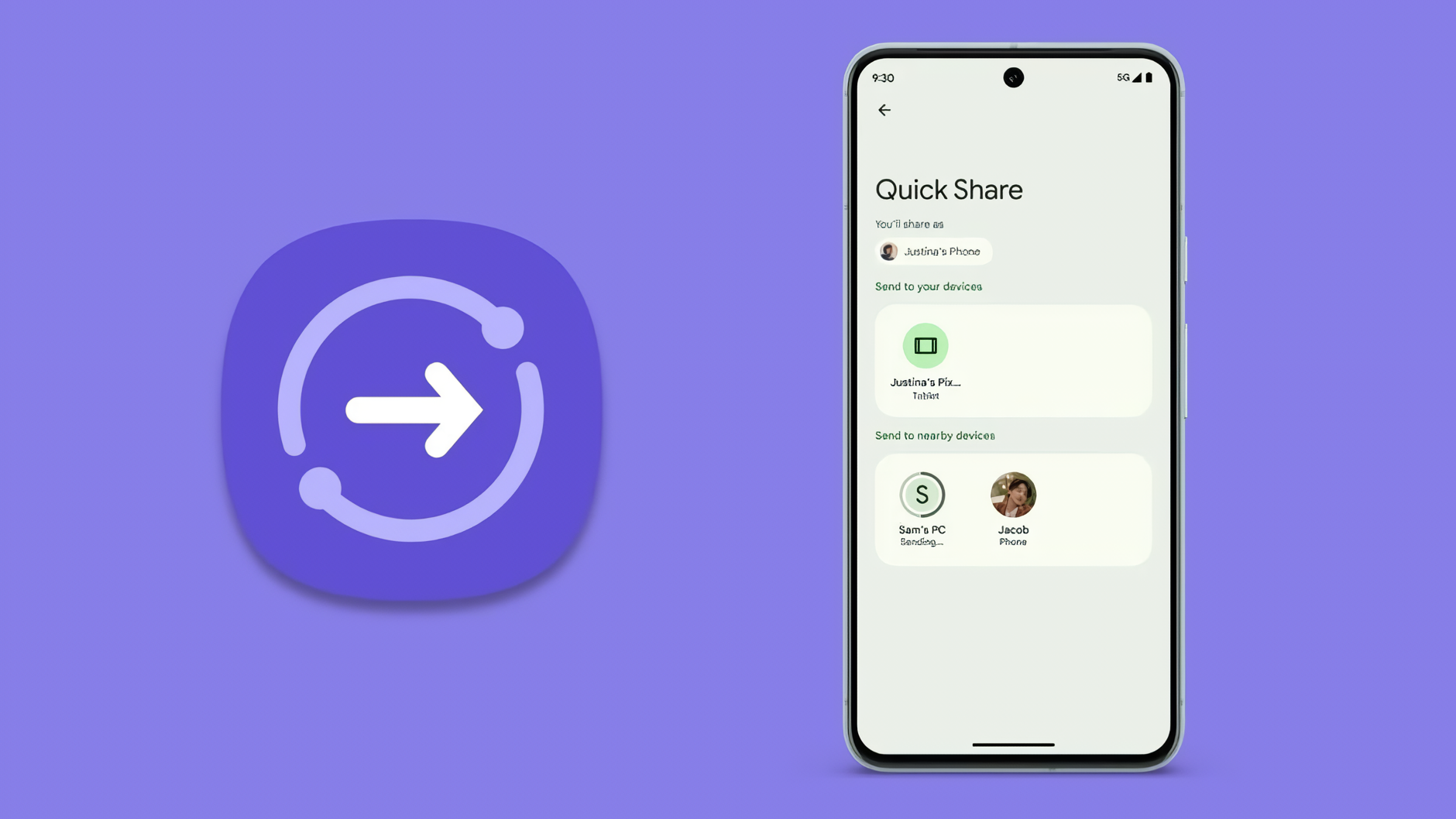 Google kan utöka Quick Share till iPhone- och MacBook-användare