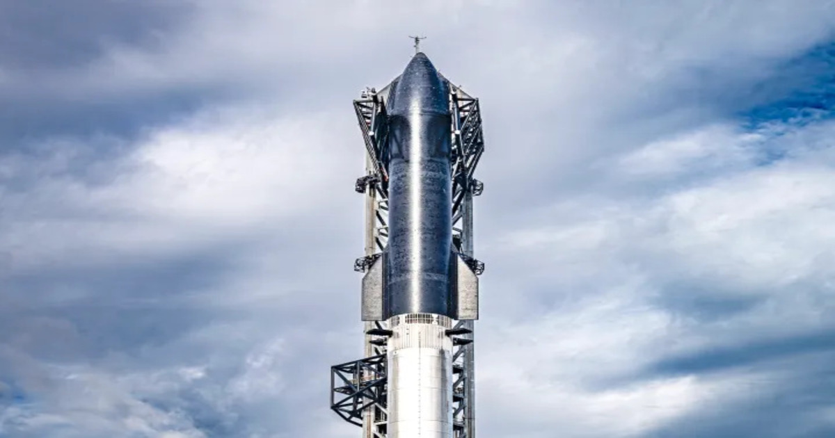 SpaceX:s Starship-raket redo för tredje testflygningen