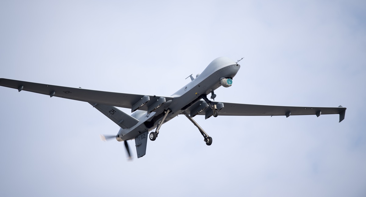 Amerikanska MQ-9 Reaper-drönare flyger obeväpnade över Gazaremsan för att samla information om gisslan