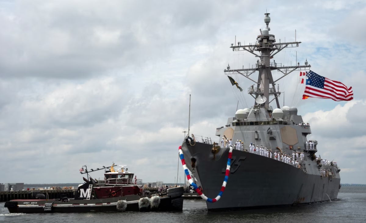NASSCO får upp till 753,8 miljoner USD för reparation och modernisering av de två Arleigh Burke-klassade styrda missiljagarna USS Chung-Hoon och USS James E. Williams
