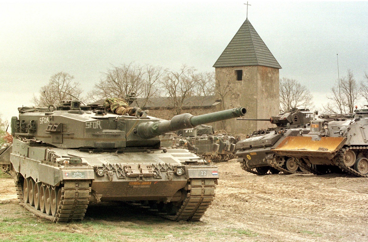 Nederländerna vill återinsätta tyska Leopard 2-stridsvagnar i tjänst för första gången sedan 2011