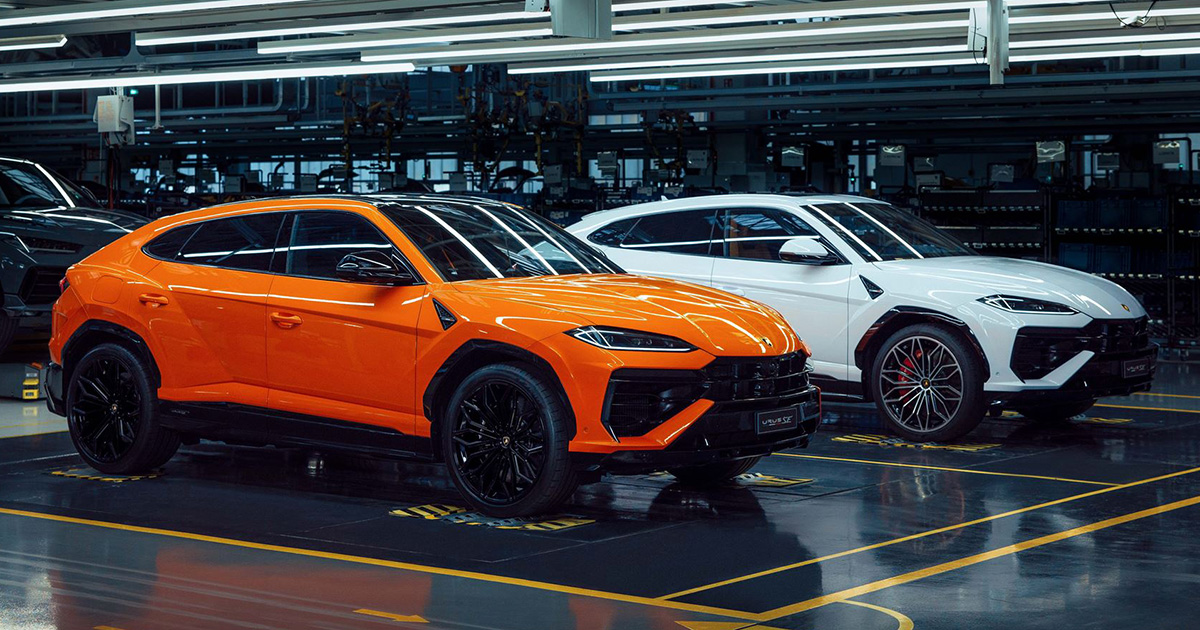 Lamborghini Urus SE: en nyhet direkt från fabriken