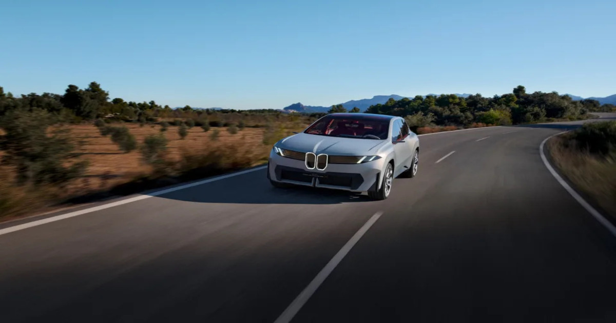 BMW presenterar ett koncept för en framtida SUV: Vision Neue Klasse X