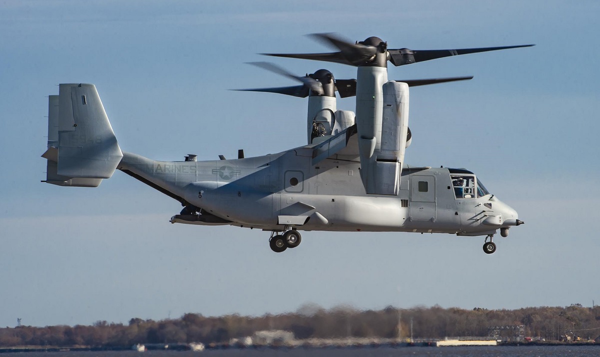 Kraschen av MV-22 Osprey konvertibel 2022 var oförutsägbar och inträffade på grund av ett tekniskt fel