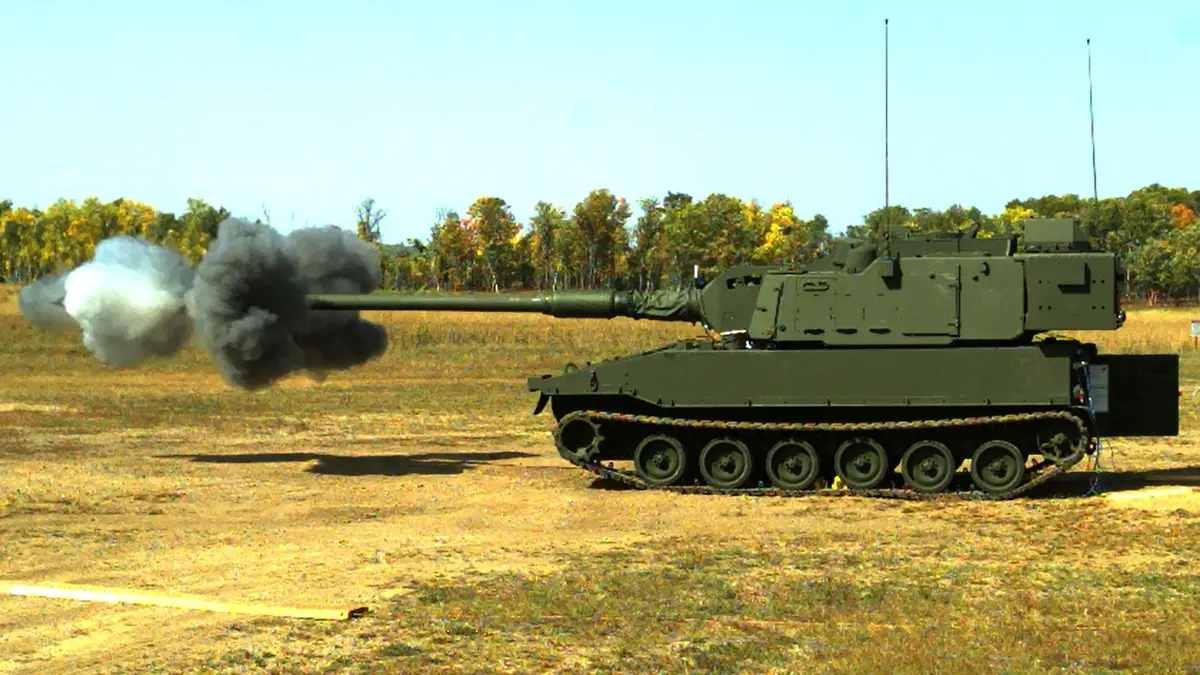 BAE Systems har presenterat en moderniserad M109A7 haubits med den tyska Rheinmetall L52 155mm kanonen