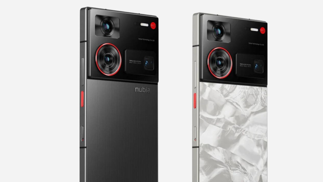 nubia presenterar Z70 Ultra den 21 november: 6,85-tums skärm med notch och kamera i skärmen