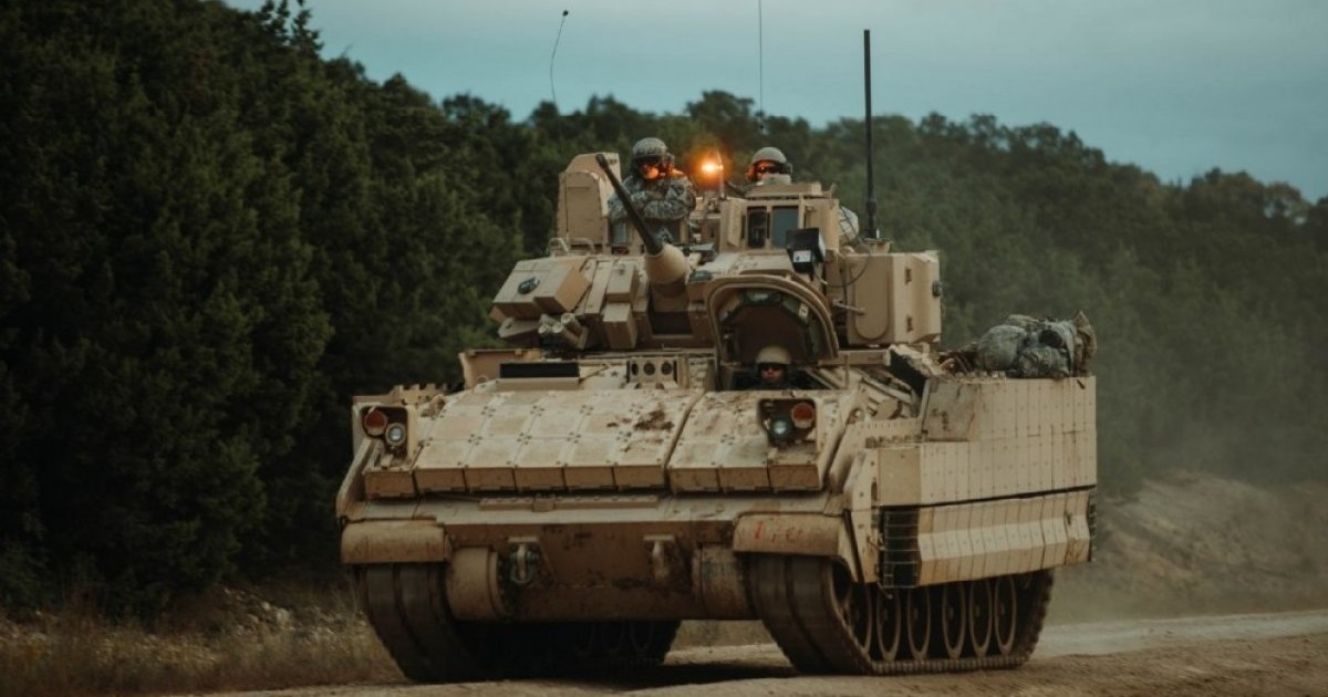 BAE Systems har tilldelats 190 miljoner dollar för att uppgradera M2 Bradley infanteristridsfordon till M2A4-nivån