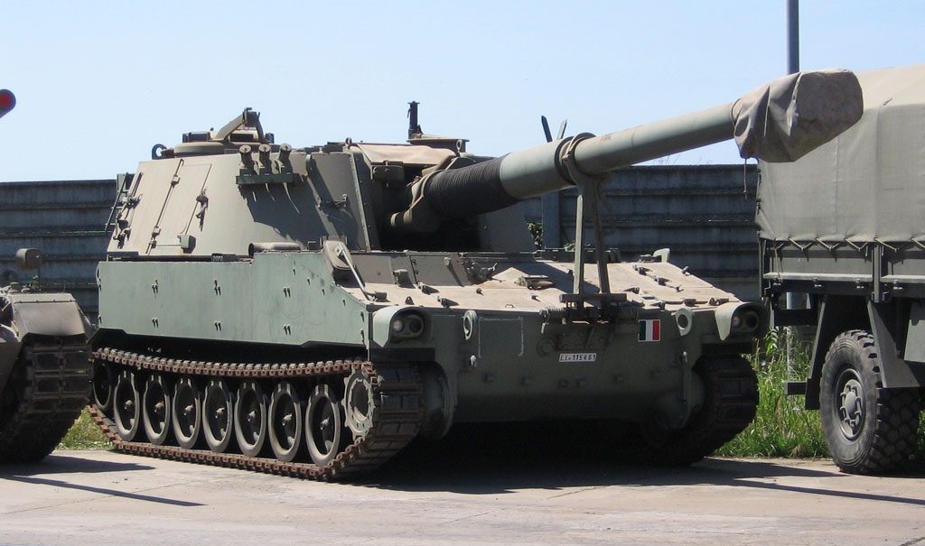 Italien förbereder leverans av ytterligare 20-25 Oto Melara M109L självgående haubitsar till Ukraina