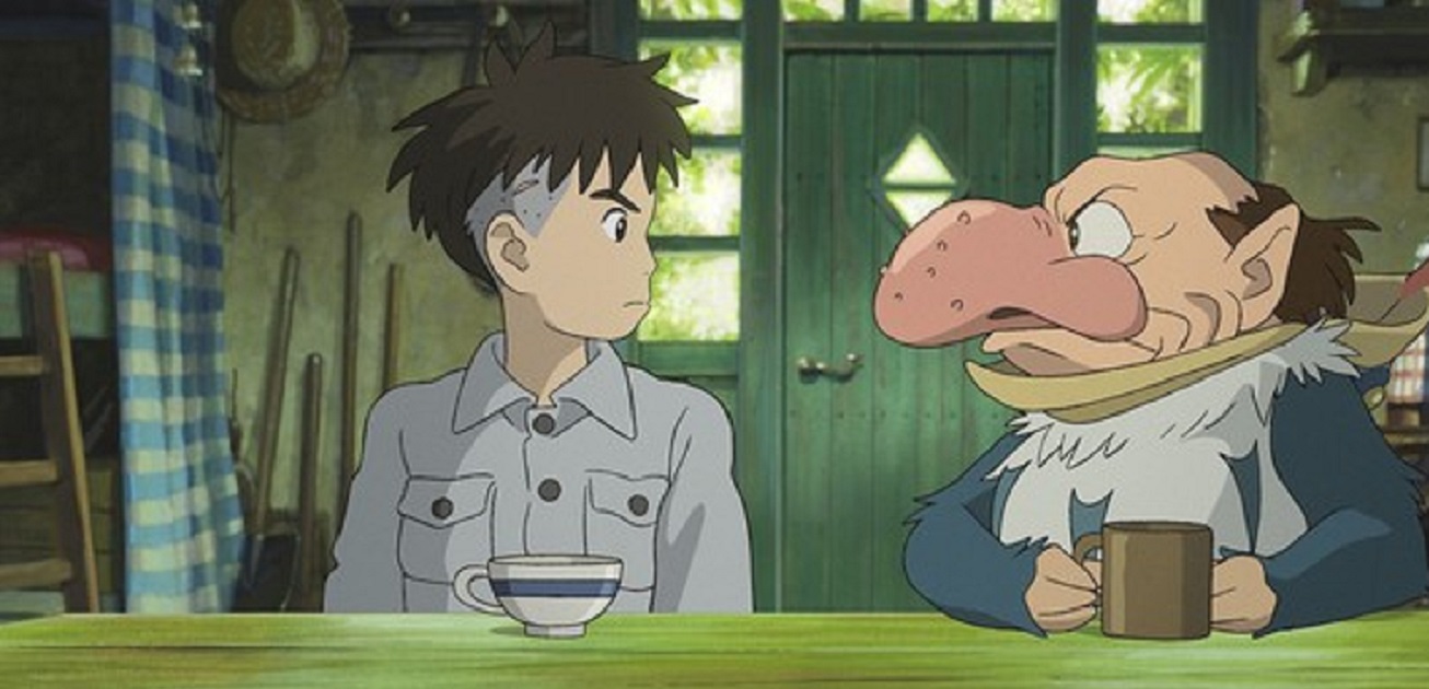 Hayao Miyazakis japanska animerade film "Pojken och hägern" har toppat biotoppen i USA