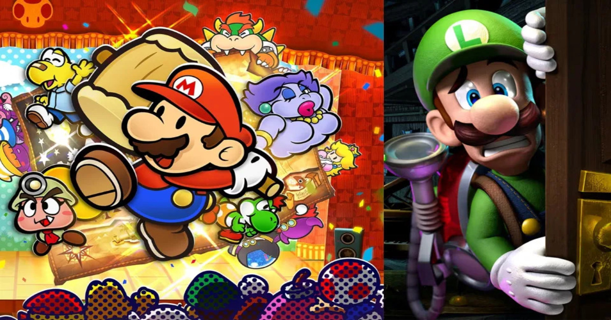 Nintendo avslöjar lanseringsdatum för Paper Mario: The Thousand-Year Door och Luigi's Mansion 2 HD till Switch