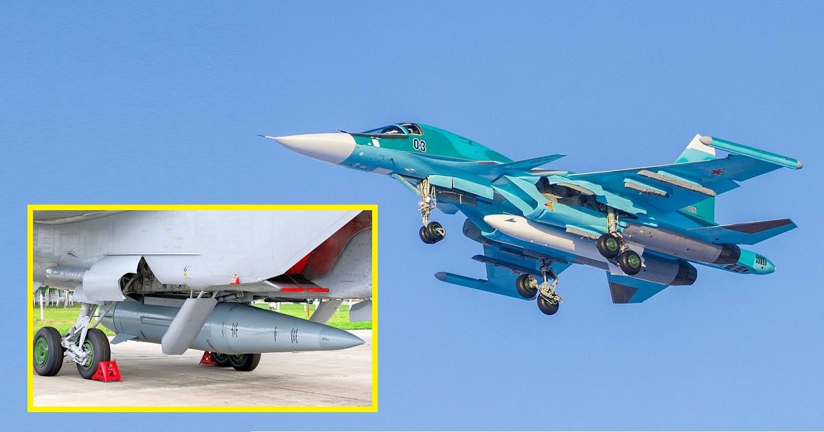 Ryssarna har officiellt meddelat att fjärde generationens Su-34 stridsflygplan för första gången har använt den pseudohypersonliga missilen Kh-47M2