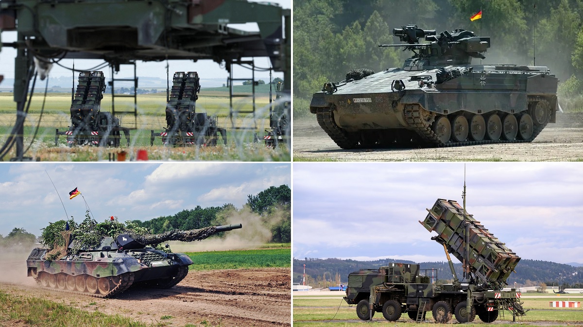 Patriot luftvärnsrobotsystem, Leopard 1 stridsvagnar, Marder stridsfordon och drönare - Tyskland förbereder militärt stöd på 600-700 miljoner euro till Ukraina