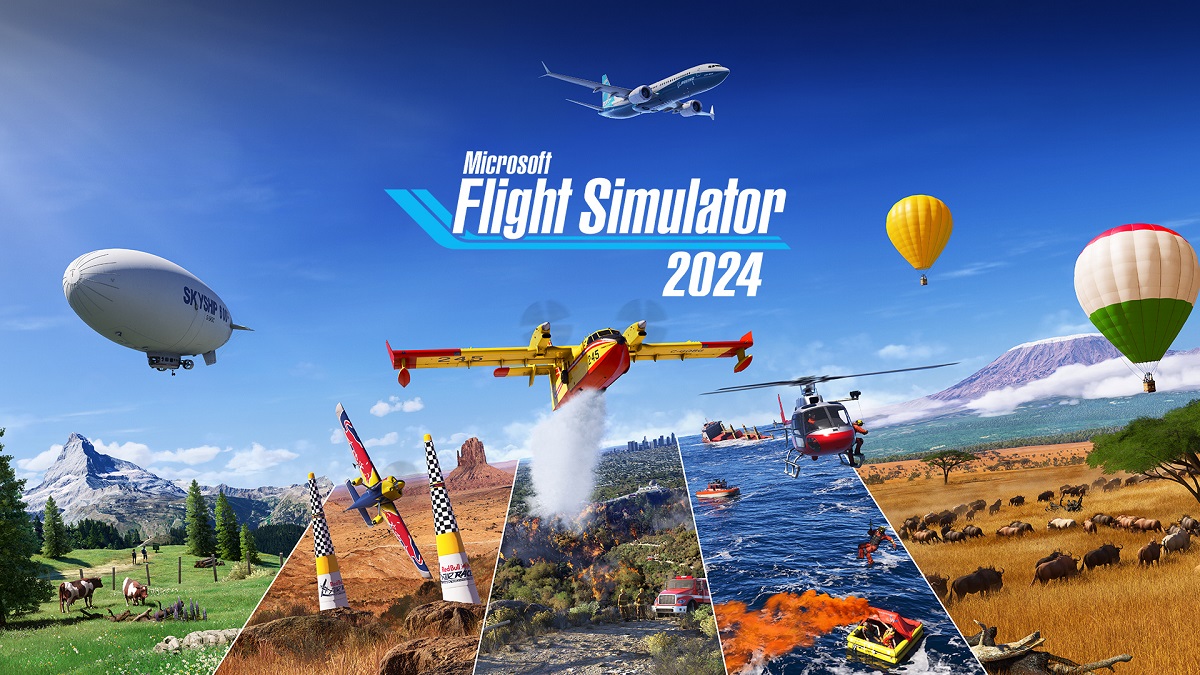 A glimpse into the sky: official Microsoft Flight Simulator 2024 art unveiled