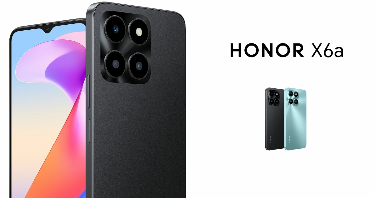 Honor X6a - Helio G36, 90Hz TFT HD+-skärm, 50MP-kamera, NFC och Android 13 för £130