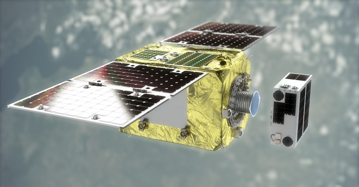 ELSA-m, en rymdrobot som ska ta bort obrukbara satelliter ur omloppsbana, avtäcktes
