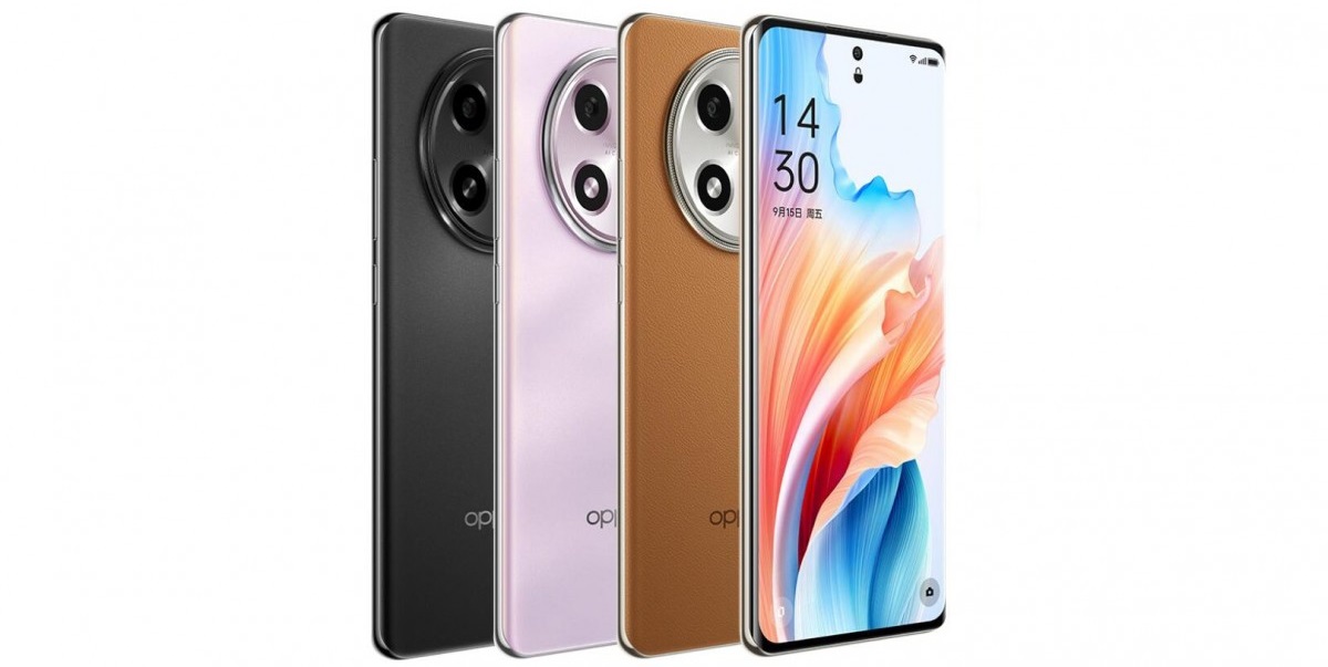 OPPO A2 får en 50MP-kamera, upp till 2,2 GHz-chip, 512 GB lagringsutrymme och Android 13