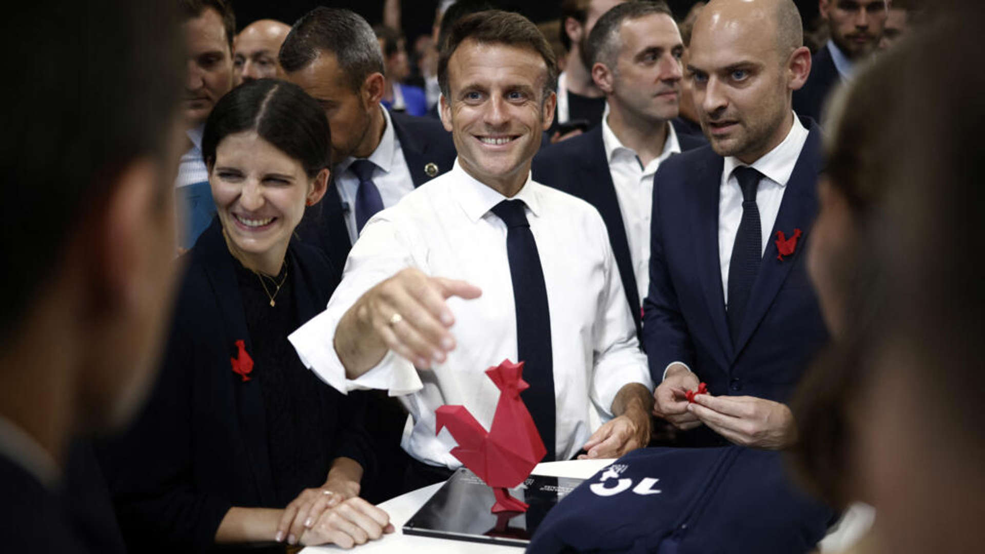 Emmanuel Macron vill göra Frankrike till en "mästare" inom artificiell intelligens