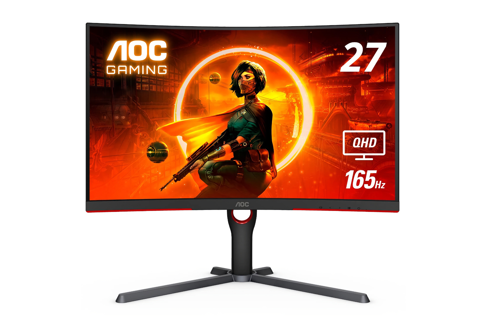 Dagens erbjudande på Amazon: AOC CQ27G3S 27-tums böjd spelmonitor med 165Hz-stöd för $ 40 rabatt