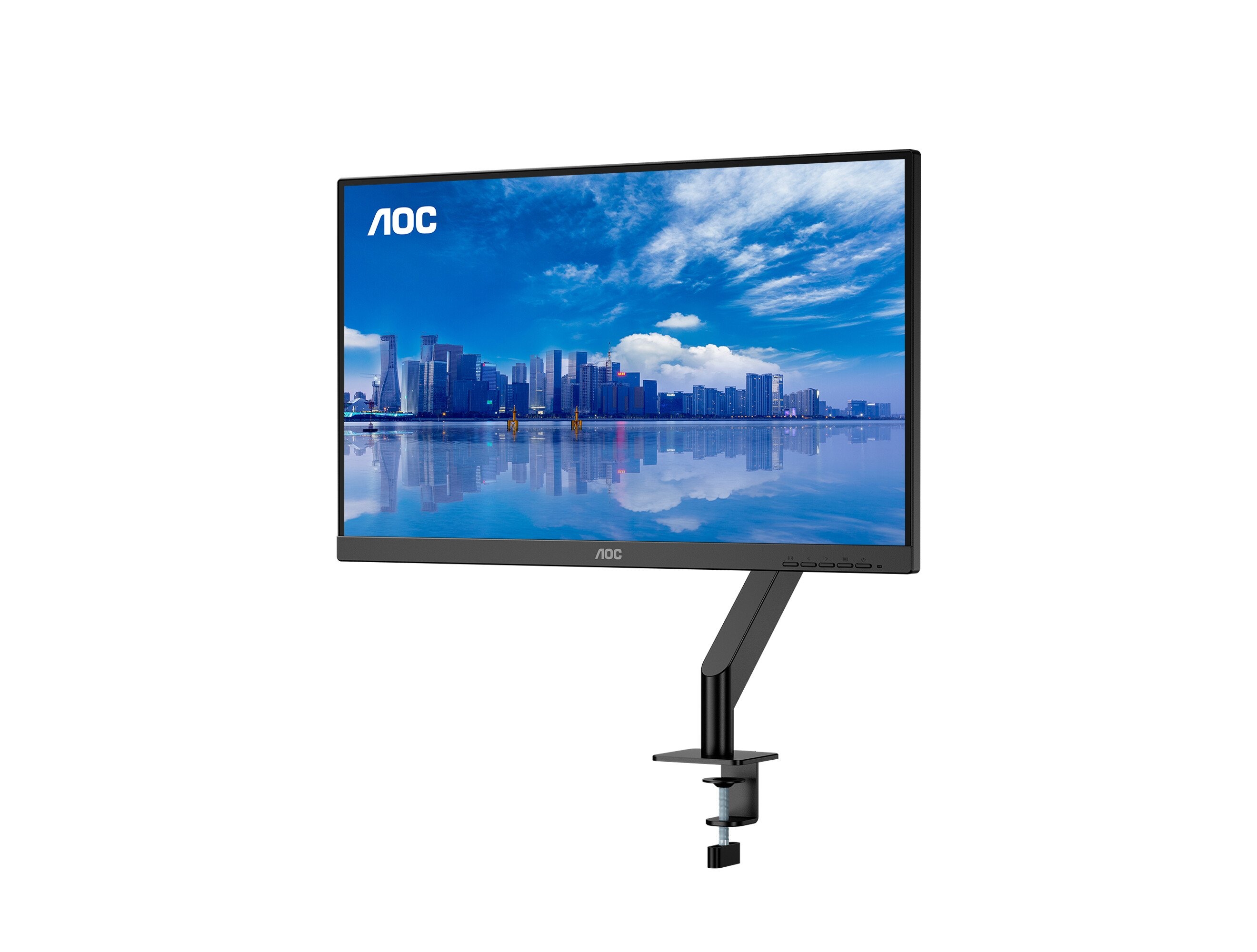 AOC U27P3UB: 4K IPS-skärm med ergonomiskt stativ