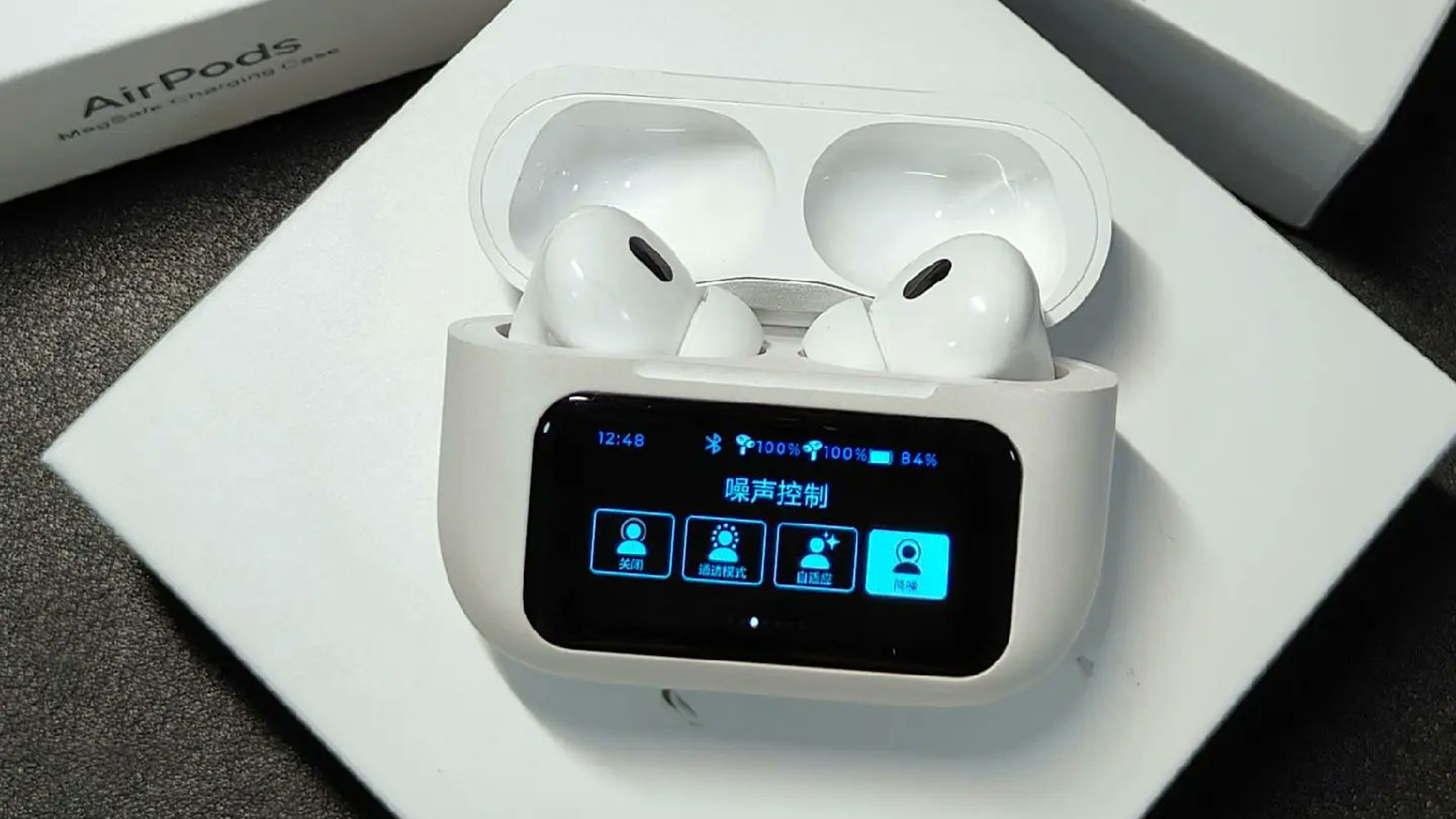 Apple kunde inte göra det - kineserna gjorde det: falska AirPods med OLED-skärm har skapats