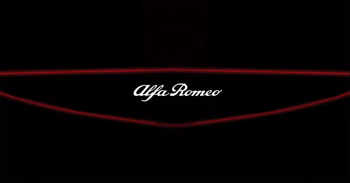 Alfa Romeo lanserar en ny produkt: en lysande signatur i designen