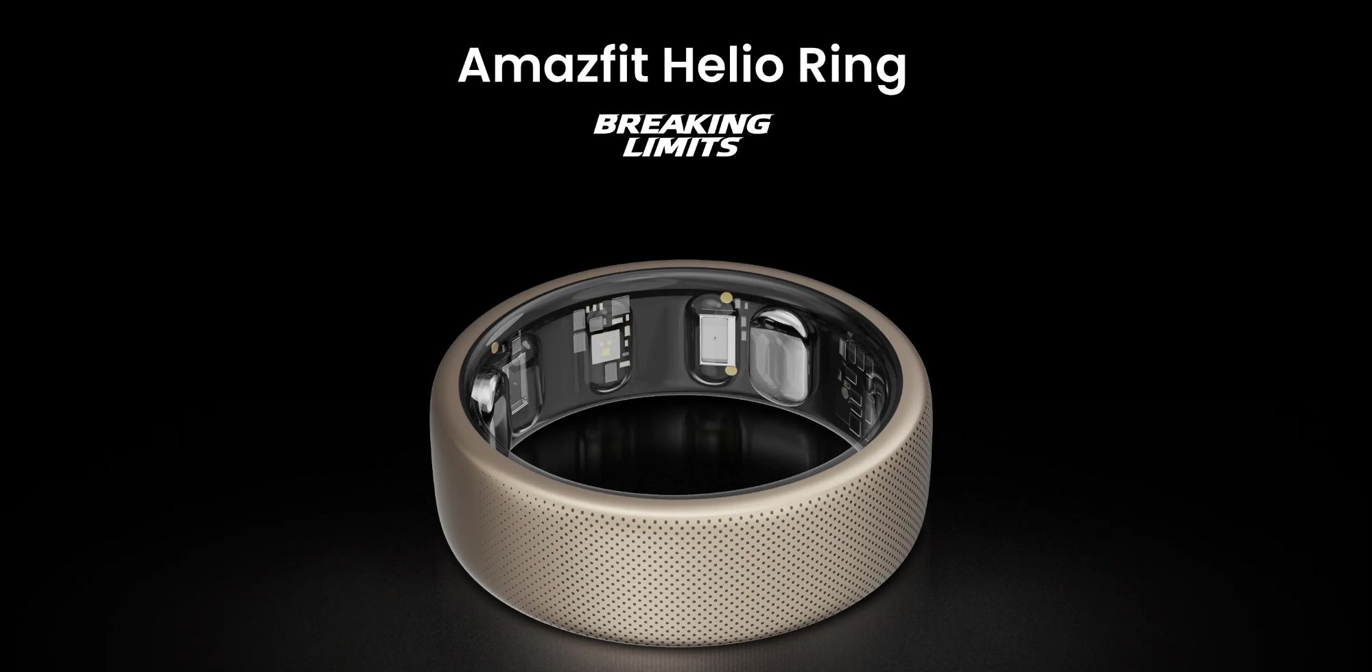 Amazfit Helio Ring: en smart ring i titanlegering som kan mäta hjärtfrekvens och SpO2