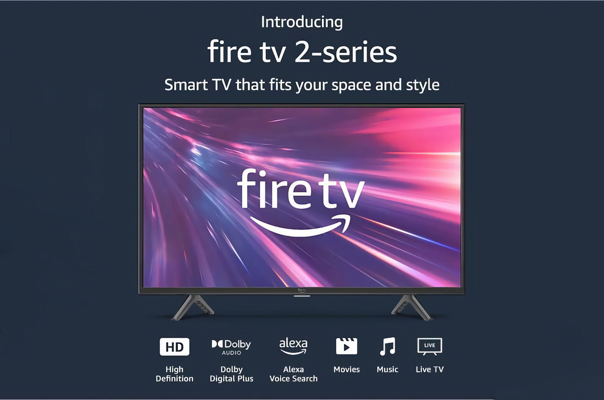Amazon Fire TV 2 med en 32-tums skärm med 40% rabatt