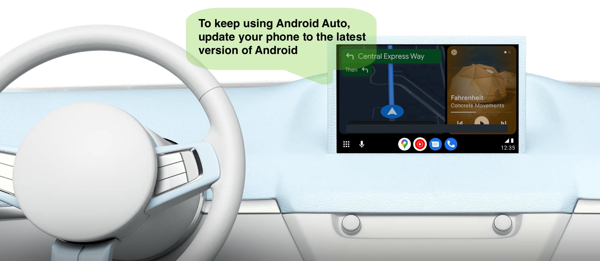 Android Auto kommer snart att sluta fungera på äldre Android-smartphones