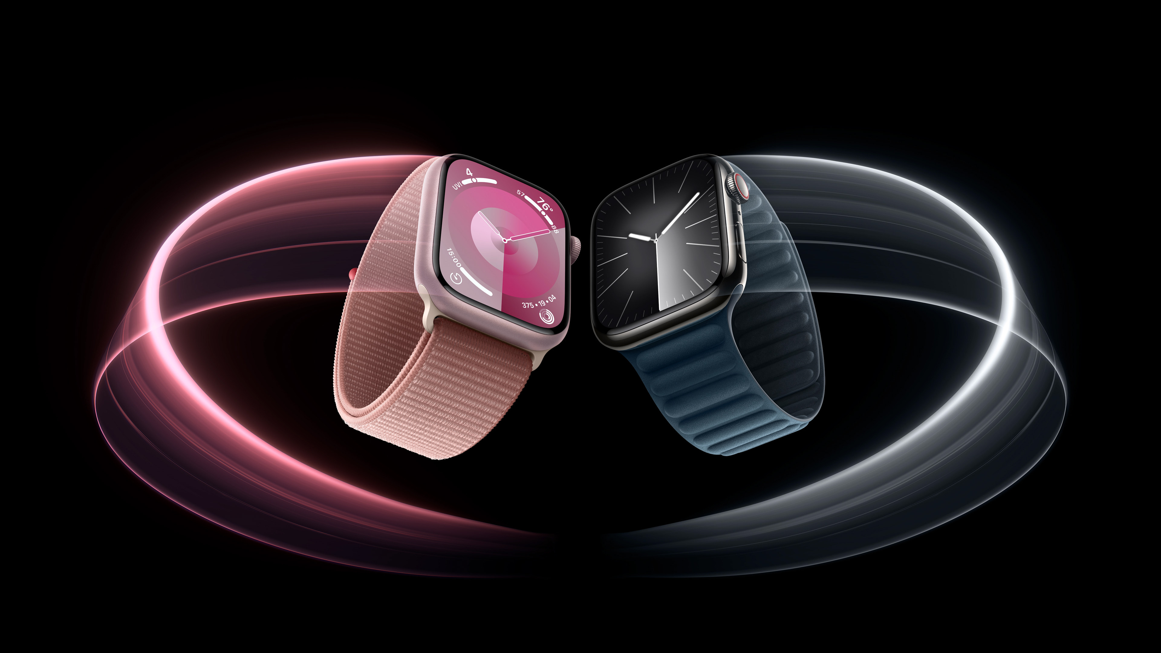 Apple Watch Series 9: kraftfull S9-processor, ny Double Tap-gest och en rosa färg för Barbie-fans
