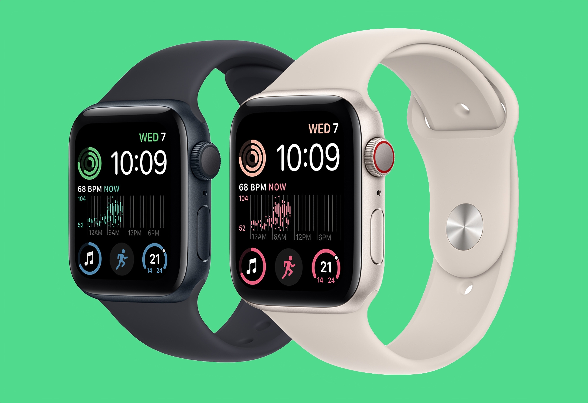 Dagens erbjudande: Apple Watch SE (2:a generationen) med GPS och 44 mm fodral kan köpas på Amazon för 40 USD rabatt