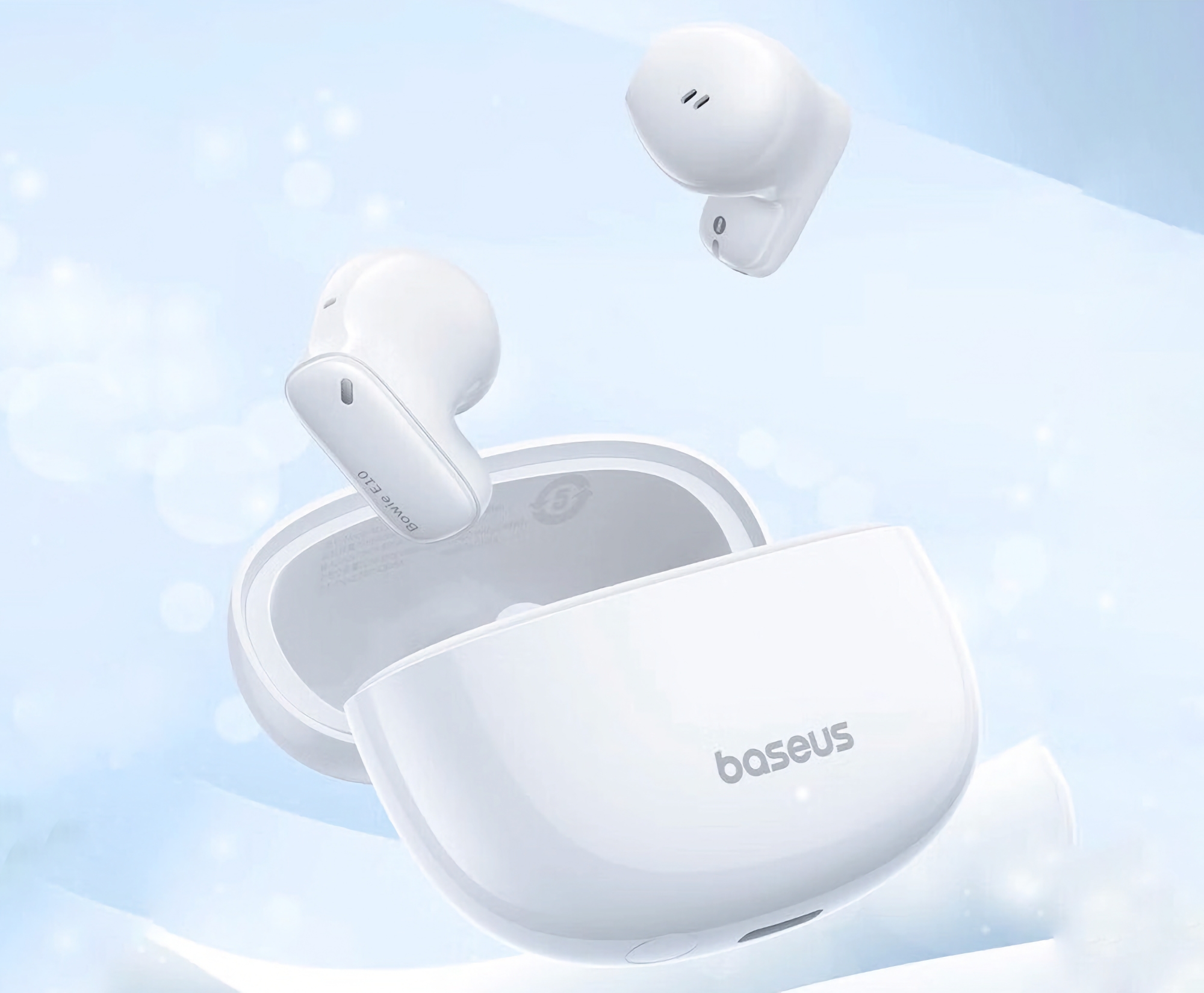 Baseus Bowie E10: 12 mm drivdon, Bluetooth 5.3 och upp till 30 timmars batteritid för 23 USD
