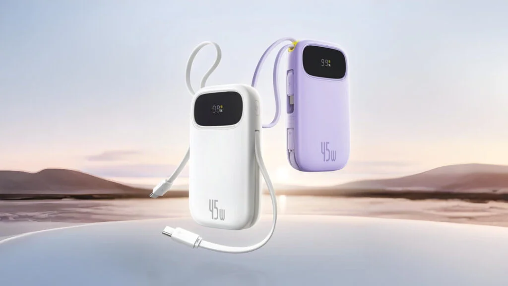 Baseus Qpow3: en ny kraftfull Power Bank med integrerade kablar