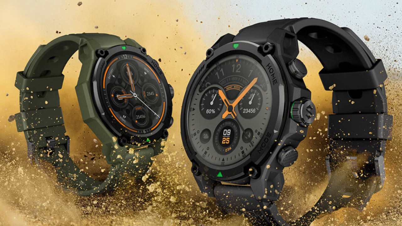 Xiaomi Black Shark GS3: en robust vattentät smartwatch med 21 dagars batteritid för $ 70