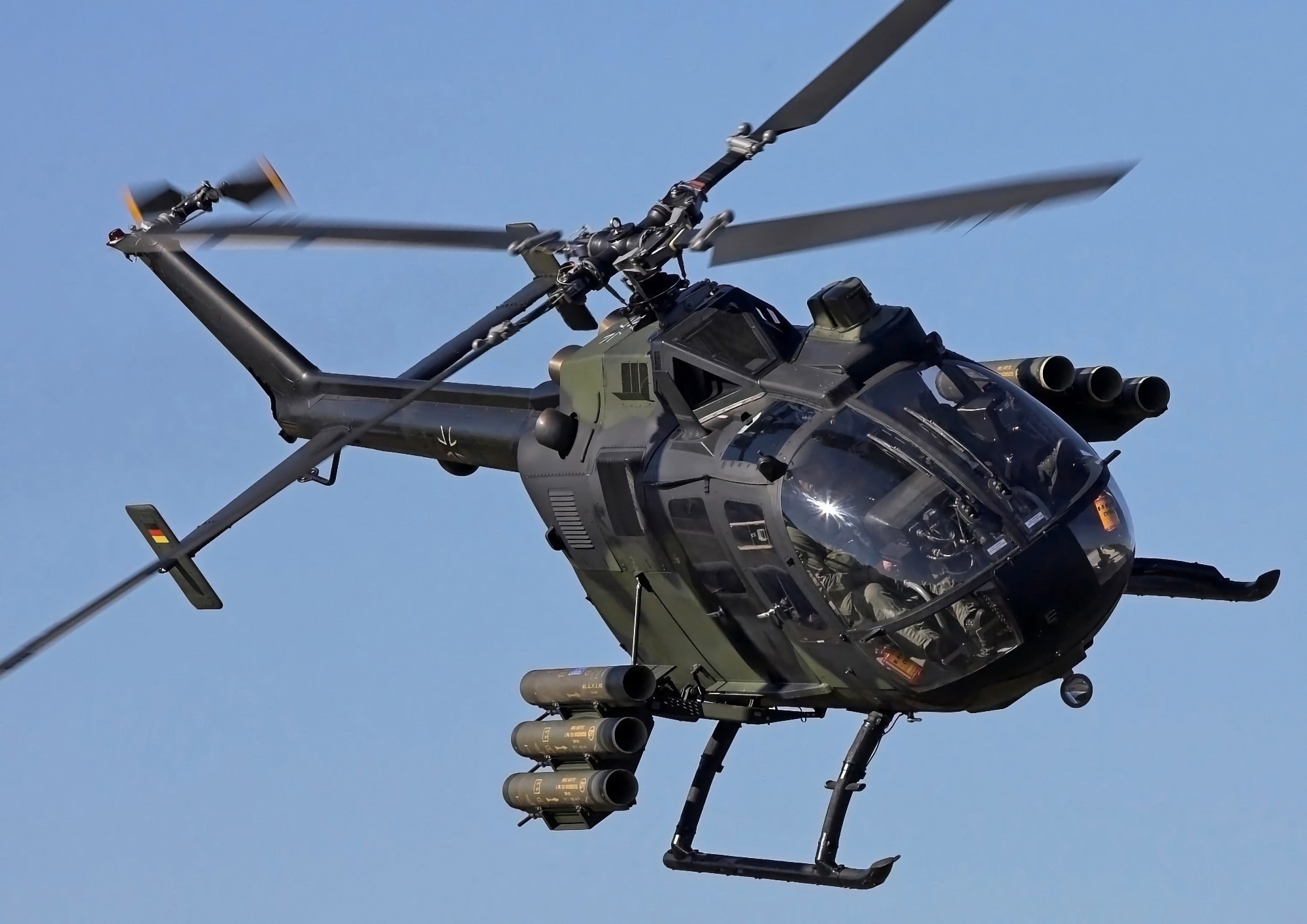 AFU vill få tyska helikoptrar av typen Bo 105-E4 och österrikiska motorcyklar av typen KTM 450 EXC för beväpning