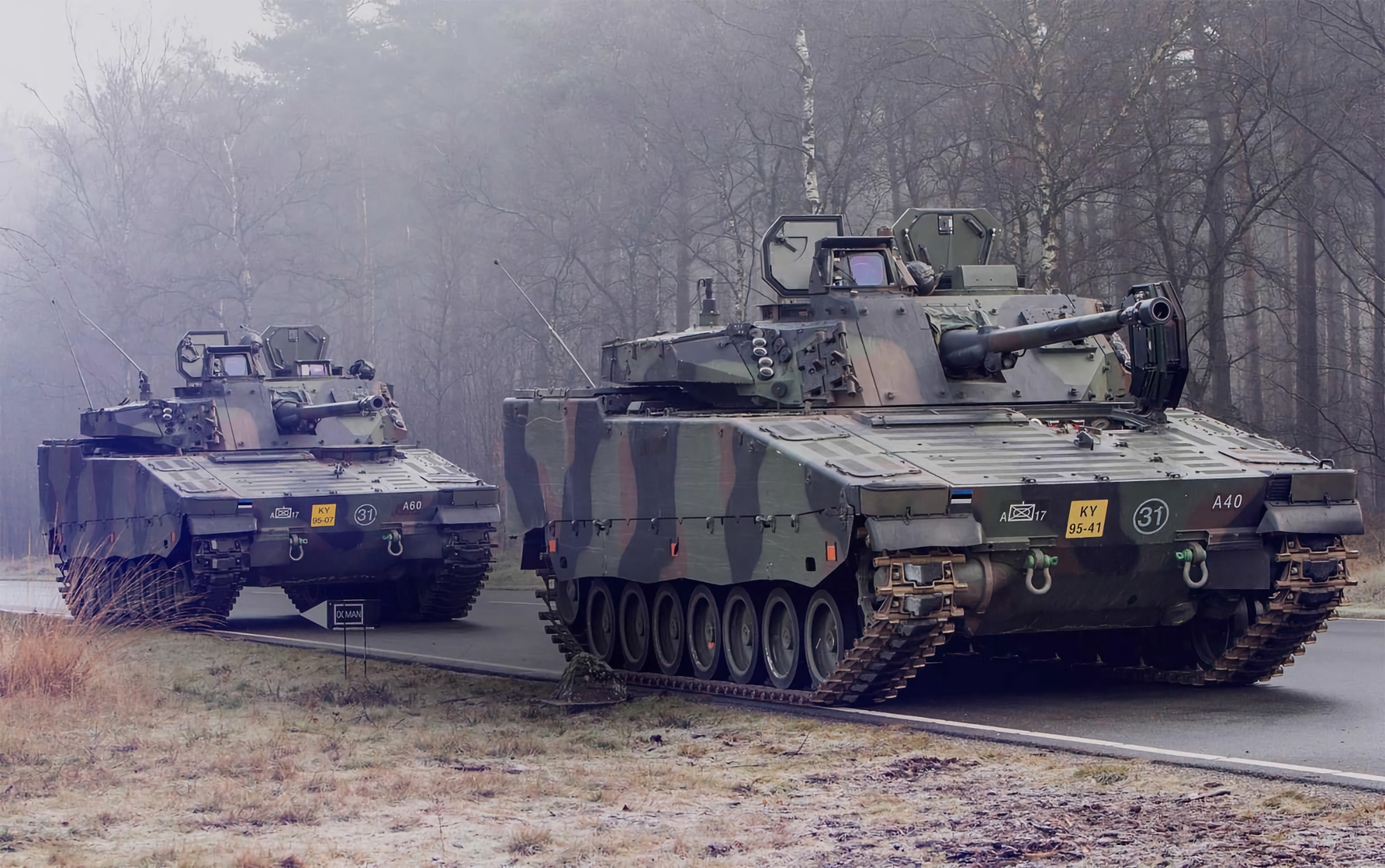 BAE Systems utvecklar en ny version av infanteristridsfordonet CV90 med en 35 mm kanon för Sverige